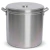 Caldeirão Alumínio Hotel Nº24 (10,8L) Panela Industrial Reforçada Com Tampa Inmetro