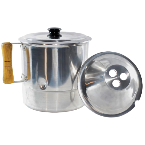 Fervedor de Leite Inderramável em Alumínio Nº3
