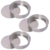 Kit com 03 Formas Fundo Removível Nº20 Nº25 Nº30