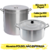 Kit com Caldeirão Nº30 + Caçarola Nº30 Restaurante Industrial Feijoada - comprar online