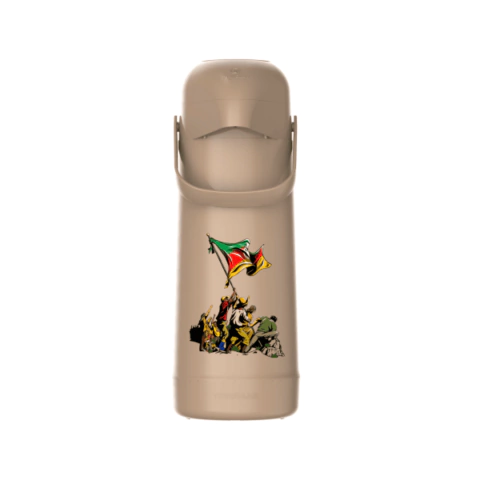 Garrafa Térmica Magic Pump A Força do Povo Gaúcho 1L Termolar para Chimarrão