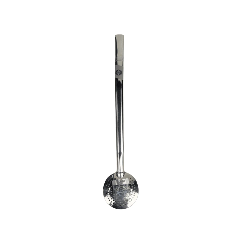 Bomba Grêmio de Aço Inox 20cm Bojo Redondo para Chimarrão