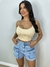 Cropped Alcinha Strass - Laura - loja online