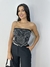 Cropped com Aplicações em Strass - Manuela - comprar online