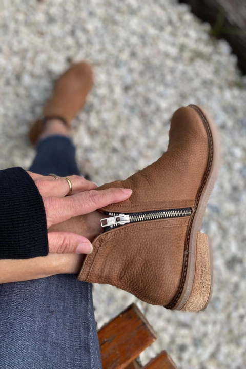 BOTA Caña Baja Cuero LUCERNA - comprar online