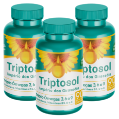 3 unidades Triptosol 90 Cápsulas