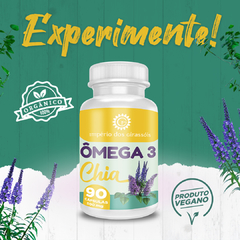 Ômega 3 da Chia Orgânica e Vêgana 100% Natural - 90 Cápsulas - loja online