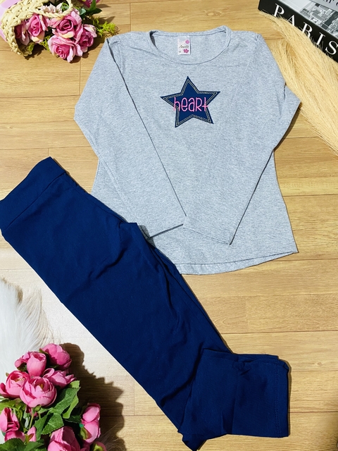 3 conjuntos por 130 leg flanelada - comprar online