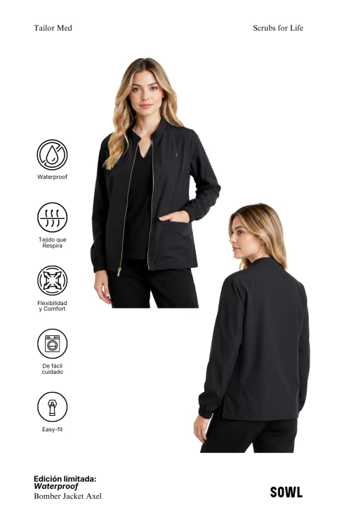 Axel Bomber Jacket Dama Waterproof