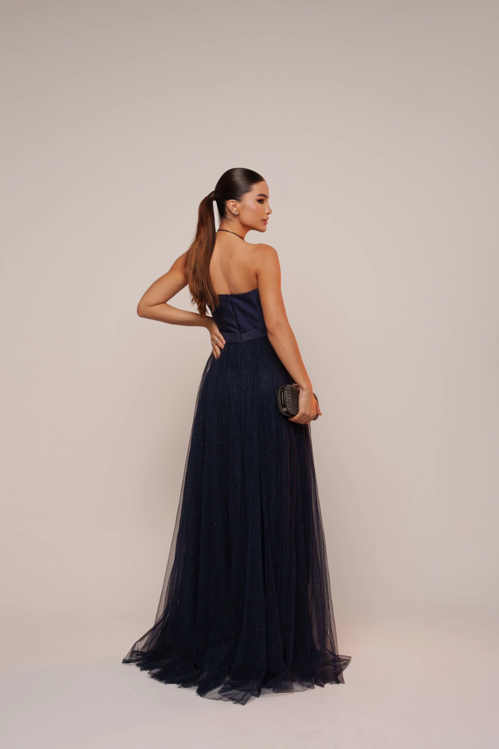 152 com brilho vestido de festa