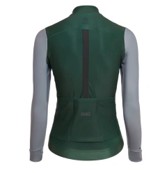 Jersey De Ciclismo Térmico Mujer Ascender Green Jasper - comprar online
