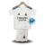 Kit Infantil Real Madrid I - 24/25 - Branco - Unissex