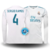 Camisa Real Madrid Home - 17/18 (SERGIO RAMOS/4) - Manga Longa