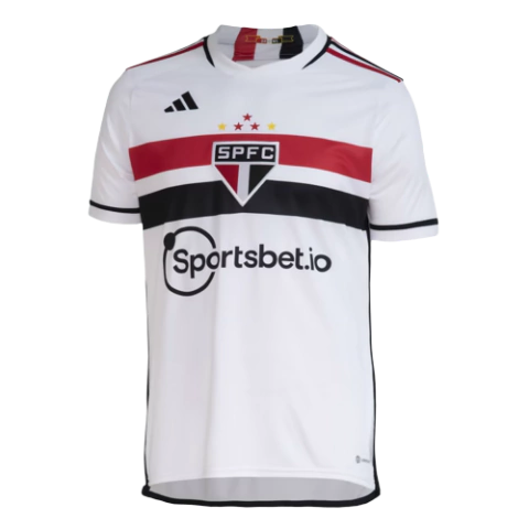 Camisa São Paulo I 23/24 Torcedor Adidas Masculina - Branco