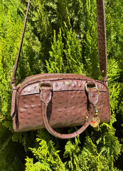 Bolsa Pequena Avestruz Luiza Barcelos