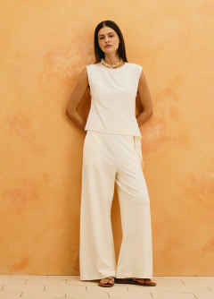 Calça Pantalona Bolsos CaCay