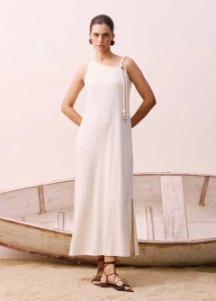 Vestido Longo Alça Corda Cacay