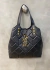 Bolsa Hobo Em Couro Preto Grande Luiza Barcelos