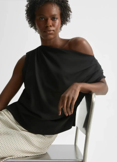 Blusa franzidos Shoulder