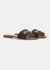 Chinelo Couro Monograma Luz da Lua - comprar online