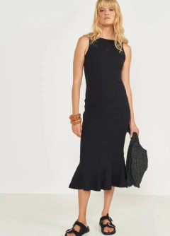 Vestido Canelado Colcci