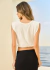 Cropped Com Detalhes Open - comprar online