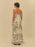 Vestido Cropped Estampado Delicadeza Farm na internet