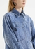 Camisa Feminina Jeans Oversized Forum - loja online