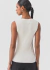 Regata Tricot Básica Decote Quadrado Shoulder - comprar online