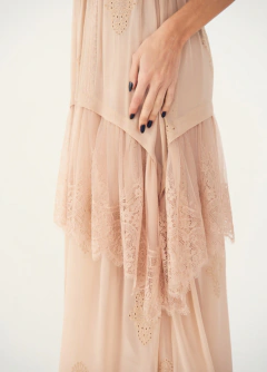 Vestido Bordado Flor Do Deserto Other Girls