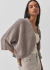 Cardigan Tricot Telado Paetê Shoulder