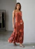 Vestido Cropped Estampa Orquidea Dress To