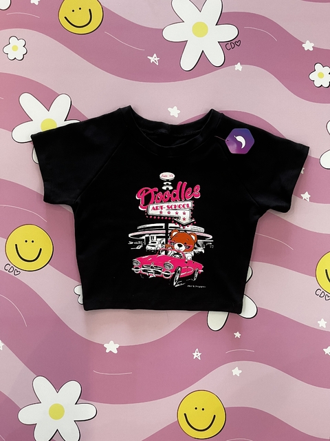 Cropped Raglan Ursinho