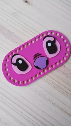 BASE PARA PORTA ÓCULOS STITCH - Gabriela Oliveira Ateliê 