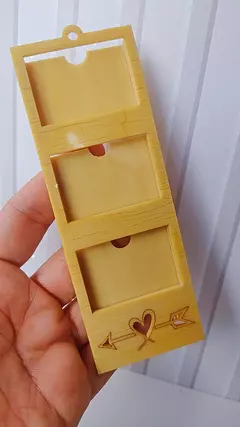 MINI PORTA RETRATO MAGNÉTICO EM ACRÍLICO - Gabriela Oliveira Ateliê 