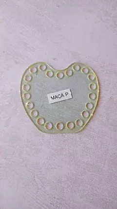 BASE EM PETG MAÇÃ PARA CROCHETAR - loja online