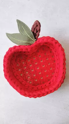 BASE MAÇÃ EM RATTAN PARA CROCHETAR - loja online