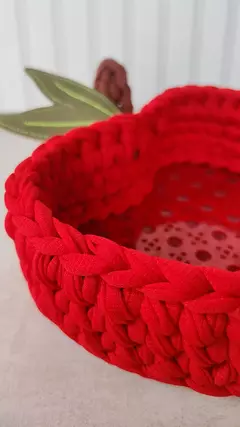 BASE MAÇÃ EM RATTAN PARA CROCHETAR - comprar online