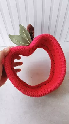 BASE EM PETG MAÇÃ PARA CROCHETAR - comprar online