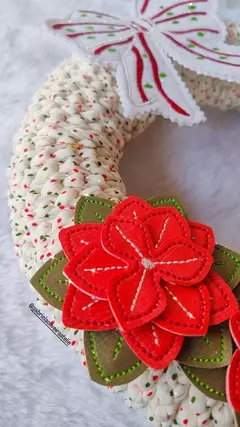 KIT GUIRLANDA NATALINA 25CM - Gabriela Oliveira Ateliê 
