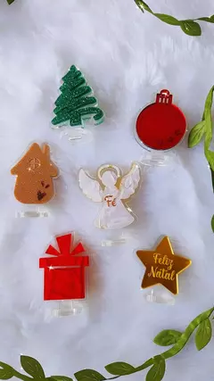 KIT BASE, TAMPA E PUXADOR NATAL - Gabriela Oliveira Ateliê 