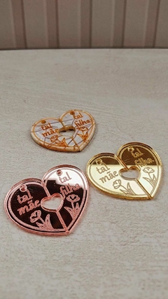 TAG/PINGENTE TAL MÃE, TAL FILHA - 5 PARES - comprar online