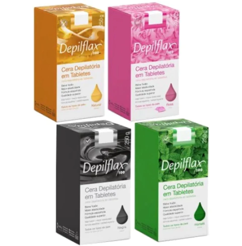 Cera Quente Para Depilar 250g Depilflax - comprar online