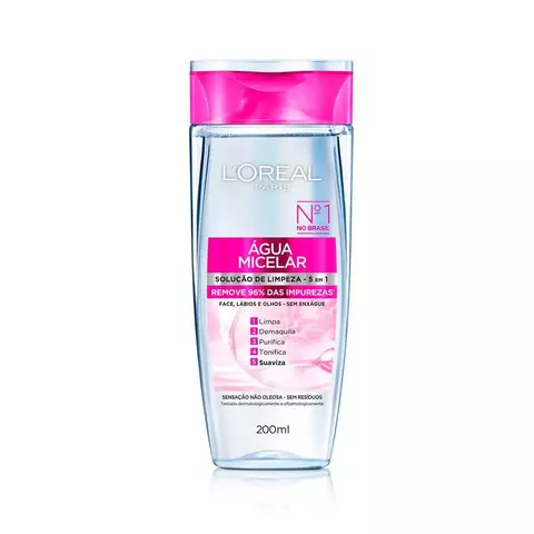 Agua Micelar Loreal Paris 200ml - comprar online
