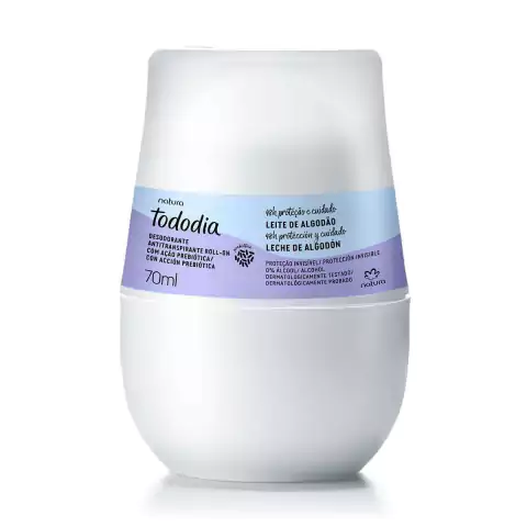 Rollon Leite De Algodao 70ml Natura