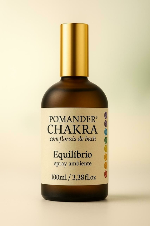 Spray aromatizador pomander equilíbrio chakra 100ml