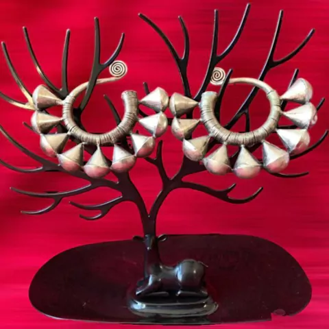 Expansores Miao Étnicos de Conos Grandes 3mm