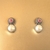 Conjunto de Collar y Aretes Perlas Floral #2 en internet