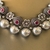 Conjunto de Collar y Aretes Perlas Floral #2 - comprar en línea