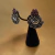 Aretes German Silver Luna Floral - buy online